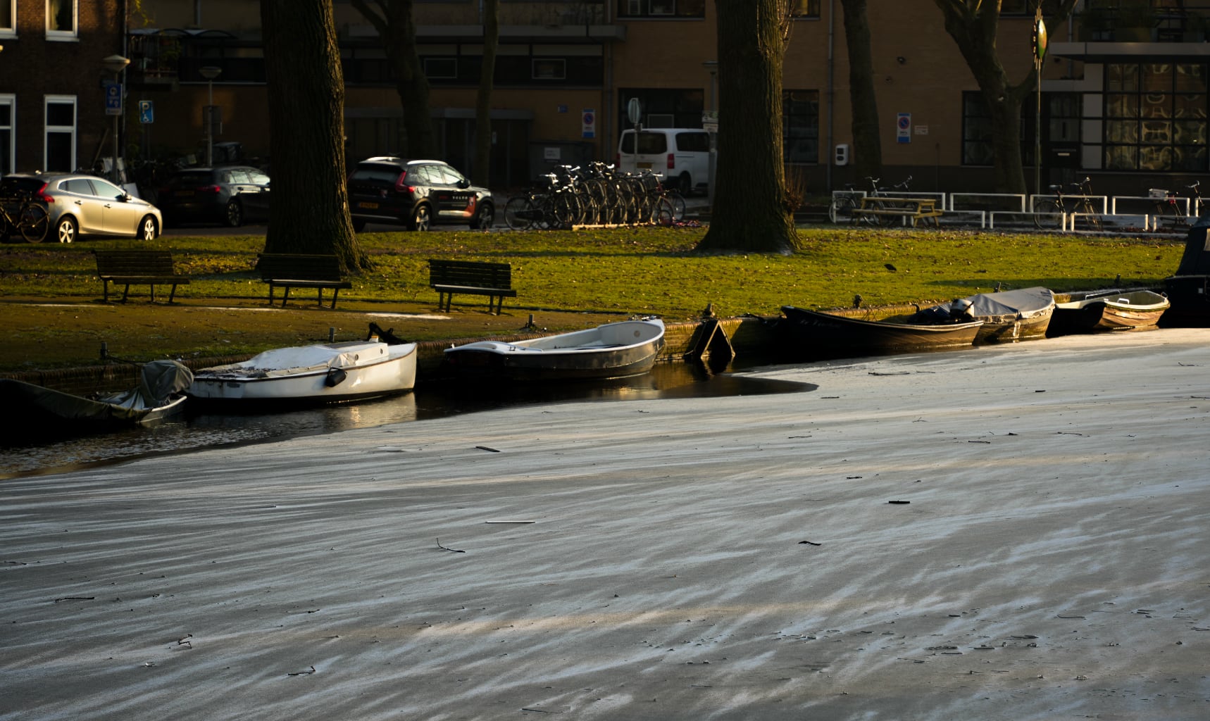 3. Frozen canal